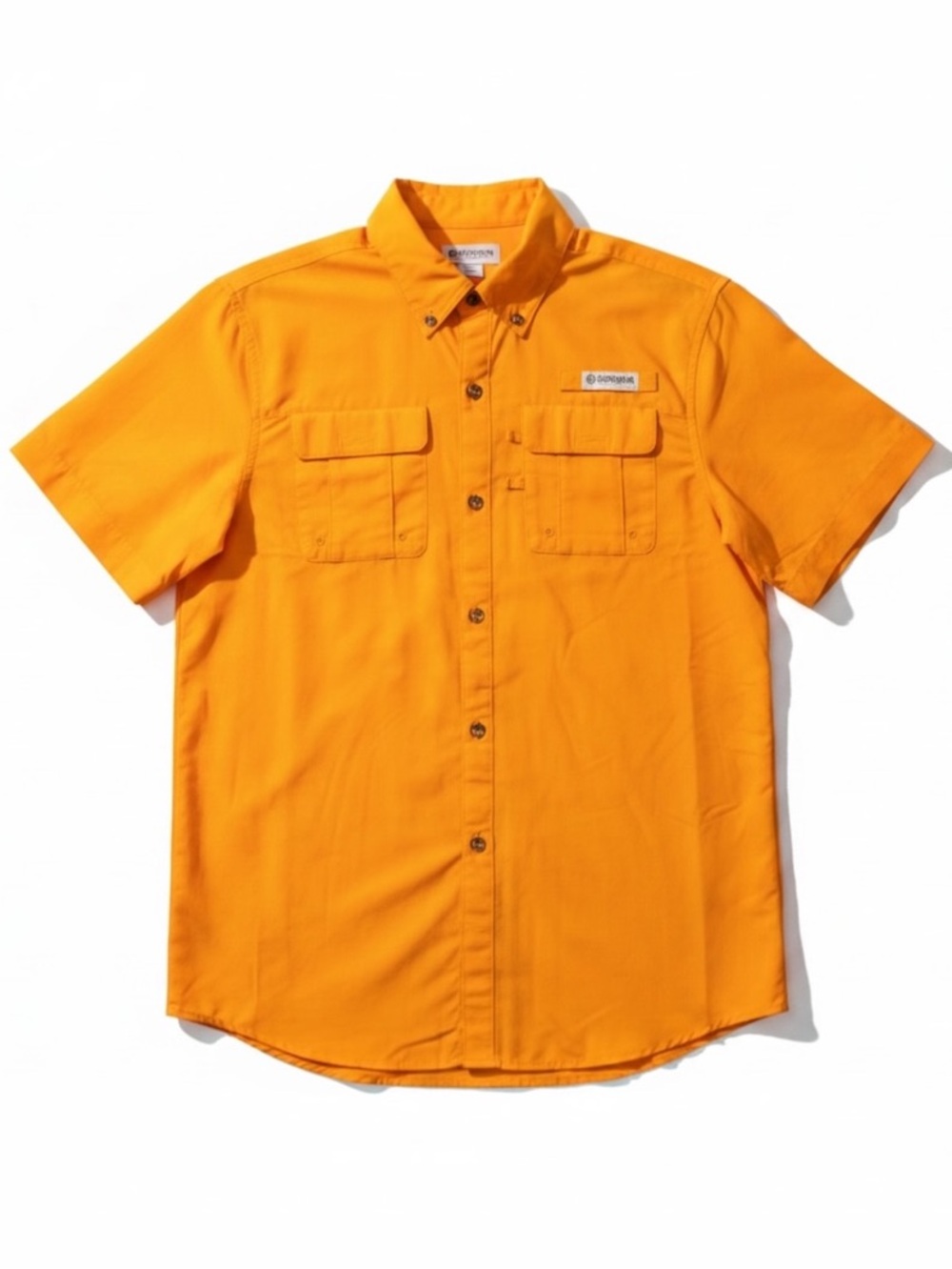 NWT Magellan Outdoors Boys' Laguna Madre Short Sleeve Button Down Fishing Shirt